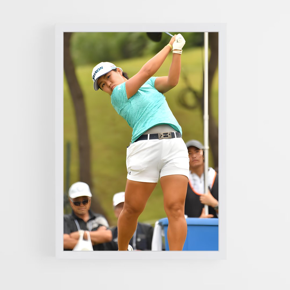 Poster Swinging to the Stars – affiche Golf (vue 3)
